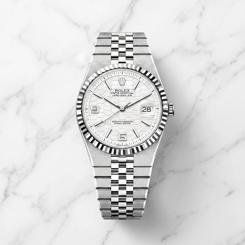 Oyster Perpetual Land-Dweller - Fond Blanc