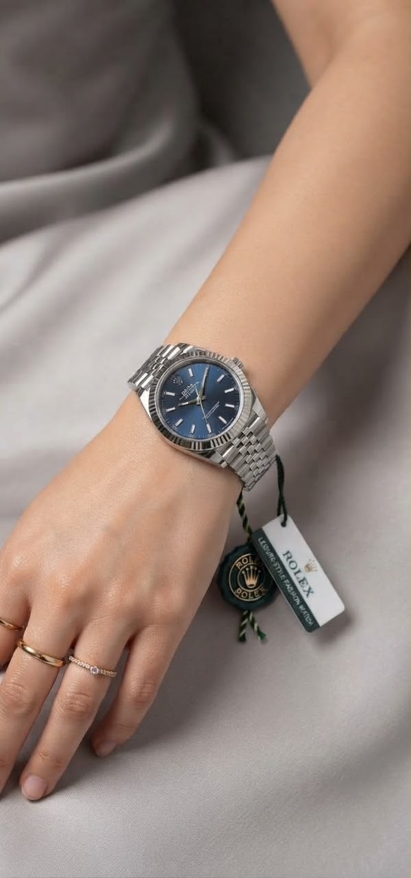 Date just Acier – Cadran