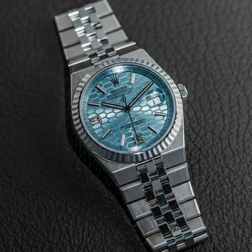 Oyster Perpetual Land-Dweller - Fond Blanc