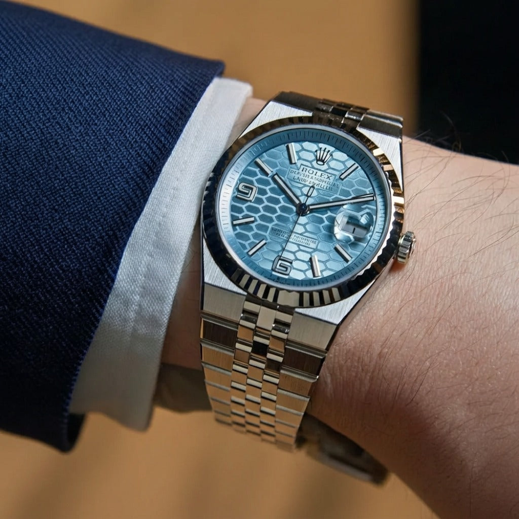Oyster Perpetual Land-Dweller - Fond Blanc