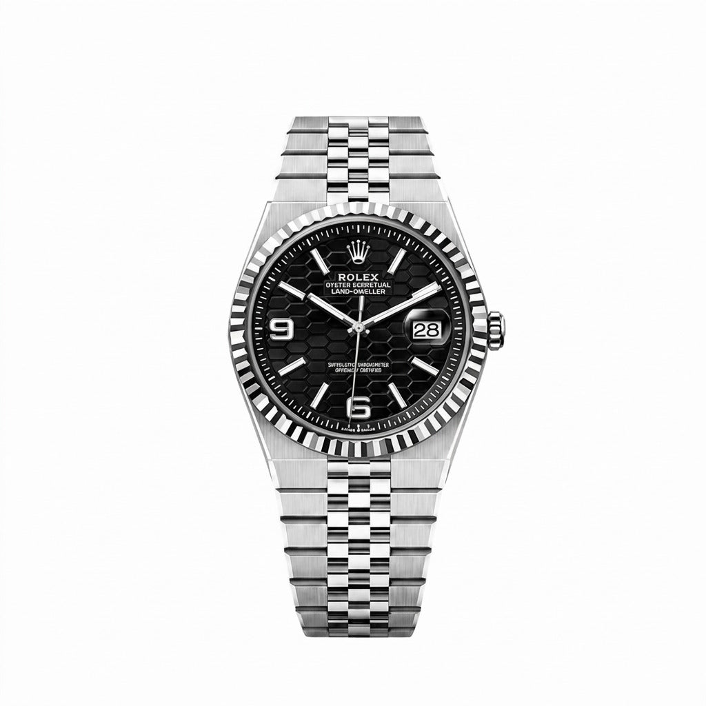 Oyster Perpetual Land-Dweller - Fond Blanc