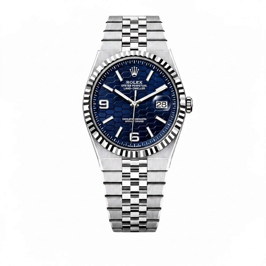 Oyster Perpetual Land-Dweller - Fond Blanc